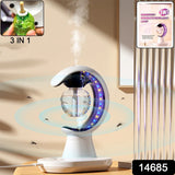 3-in-1 LED Lamp with Humidifier and Mosquito Repellent (1 Pc)