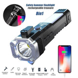 Portable Rechargeable LED Torch Flashlight – High Brightness, Long Battery Life, Emergency & Outdoor Use