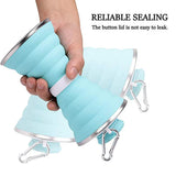 Silicone Collapsible Water Bottle – BPA-Free & Leak-Proof Hydration Solution